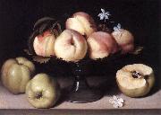 NUVOLONE, Panfilo, Still-life with Peaches ag
